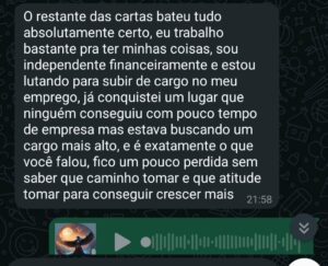 Depoimento whatsapp